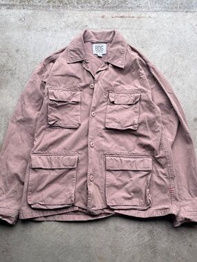Urban Outfitters Khaki Chore Military Workwear Jacket